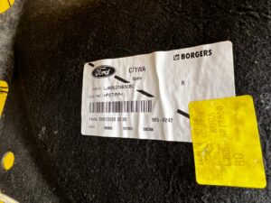 NADKOLE PRAWY PRAWE TYLNE TYŁ FORD KUGA ESCAPE MK3