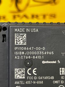 RADAR DISTRONIC CZUJNIK PRĘDKOŚCI ACC TESLA MODEL 3 PRZEDLIFT