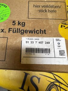 PODNOŚNIK SZYBY LEWY PRZÓD BMW X3 G01 X4 G02 NOWY OEM