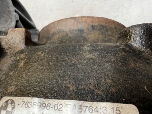 MOST DYFERENCJAŁ TYLNY TYŁ BMW X5 F15 X6 F16 3.15