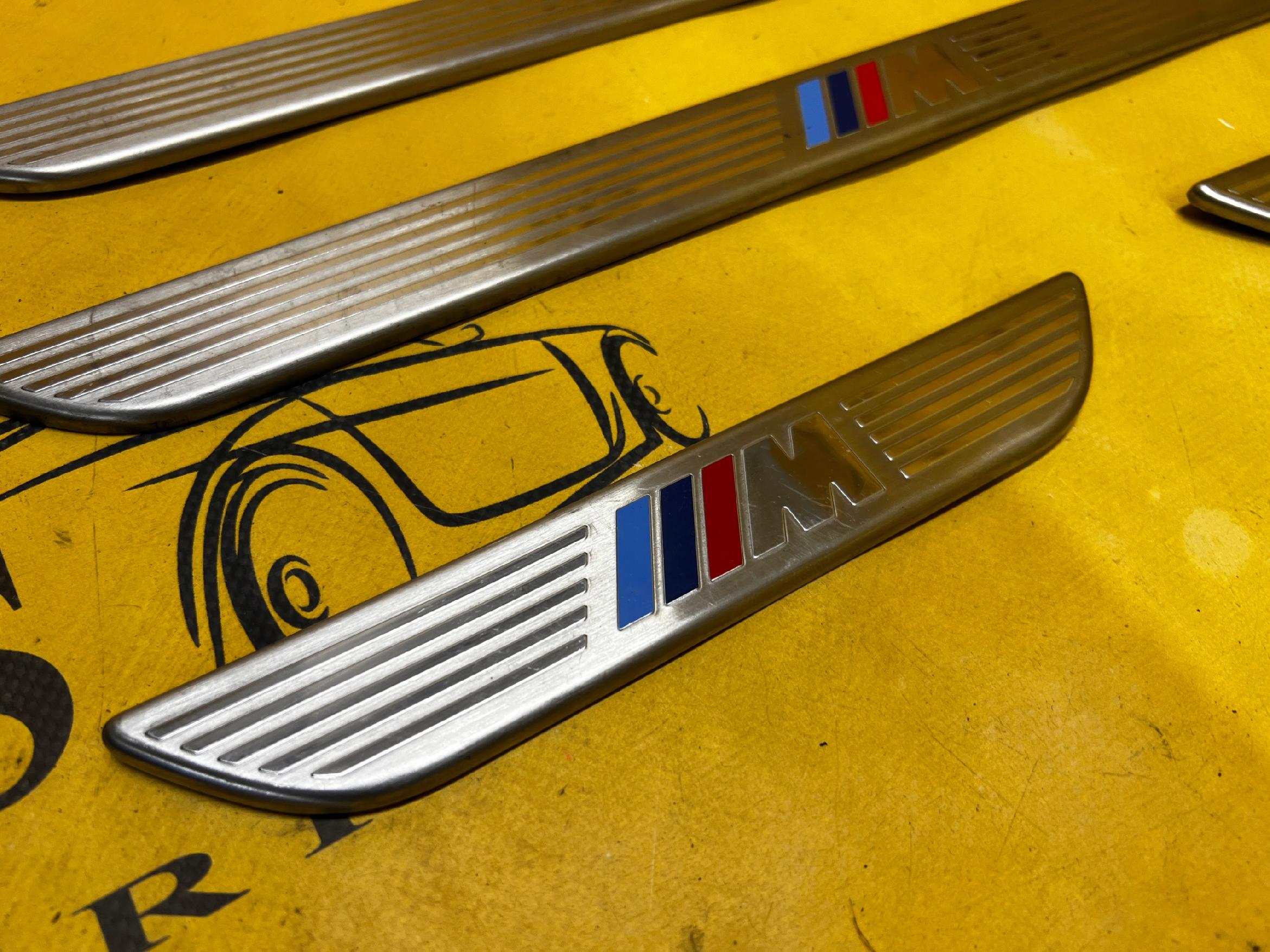 KOMPLET LISTWY PROGOWE M-PAKIET PRZÓD TYŁ LEWA PRAWA BMW X6 E71 E72