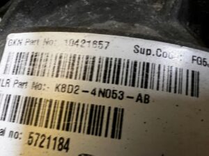 TYLNY MOST DYFERENCJAŁ RANGE ROVER EVOQUE II L551 2.53