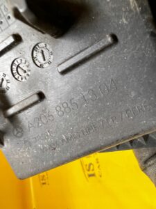 LEWY CZUJNIK RADAR SENSOR MARTWEGO POLA DISTRONIC MERCEDES C-KLASA W206