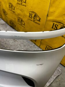 KOMPLETNY ZDERZAK PRZEDNI PRZÓD GENESIS GV70 EUROPA BIAŁA PERŁA