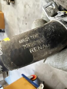 RURA RURKA PRZEWÓD WĄŻ WODY CHŁODZENIA DACIA DOKKER 1.5 BLUE DCI