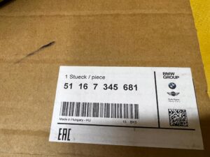 LUSTERKO ZEWNĘTRZNE LEWE 5 PIN 5PIN BMW 3 F30 F31 EU NOWE OEM