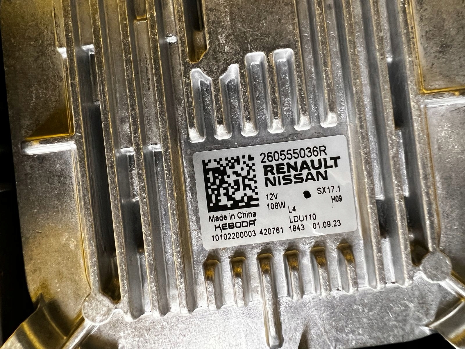 REFLEKTOR LAMPA PRZEDNIA PRZÓD LEWY RENAULT ESPACE VI EU LED PURE VISION