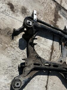 WÓZEK BELKA SANKI ZAWIESZENIE PRZÓD PORSCHE CAYENNE II 7P5 4.8 V8