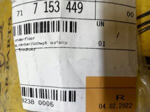 UCHWYT WSPORNIK OSŁONY PODWOZIA ŚRODKOWY BMW 5 E60 E61 6 E63 E64 NOWY OEM