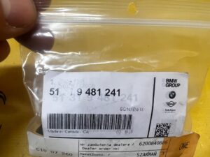 KOMPLET OSŁONY ZAŚLEPKI RYNIENEK DACHOWYCH DACHU BMW X4 G02 NOWE OEM