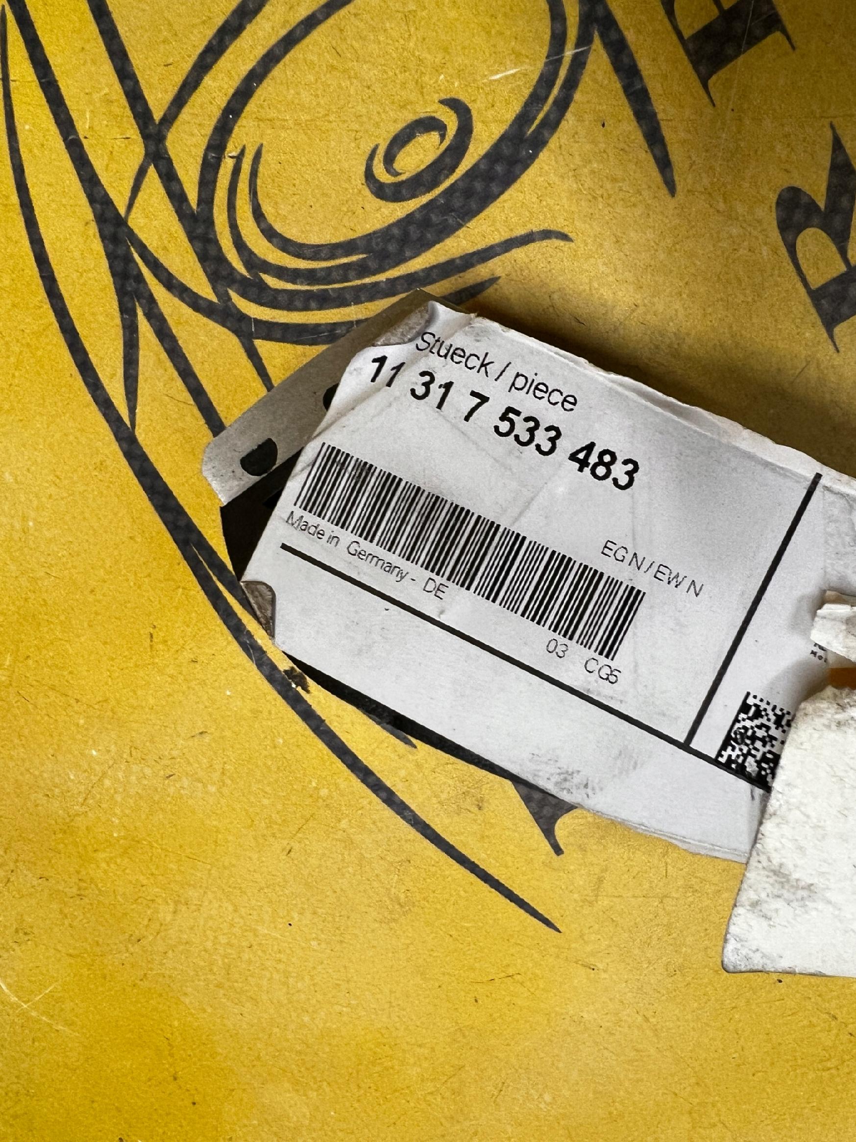 SZYNA PROWADZĄCA ŚLIZG ŁAŃCUCHA ROZRZĄDU BMW N62 N62N NOWA OEM