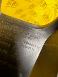 ŚLIZG ZDERZAKA TYŁ PRAWY RENAULT CAPTUR I PRZEDLIFT