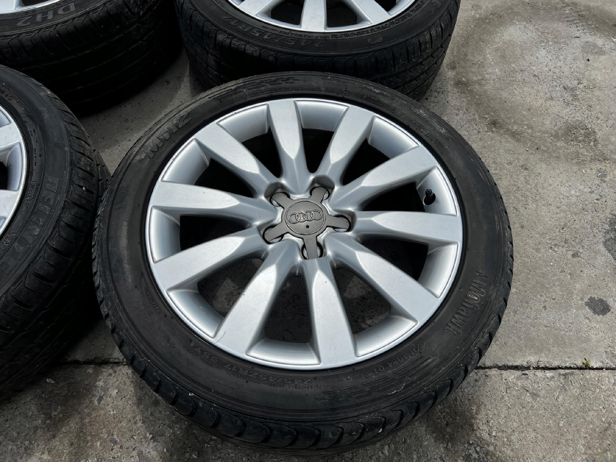 KOŁA FELGI OPONY LETNIE AUDI A4 B8 245/45 R17