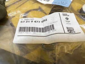 KOMPLET USZCZELEK LAMP TYŁ TYLNYCH PRAWY PRAWYCH BMW G05 G07 NOWY OEM