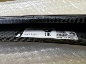 SPOILER POKRYWY BAGAŻNIKA M PERFORMANCE CARBON BMW 3 G20 NOWY OEM