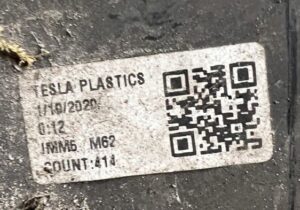 PŁYTA PODŁOGA POD SILNIK ZDERZAK TYŁ TESLA MODEL 3