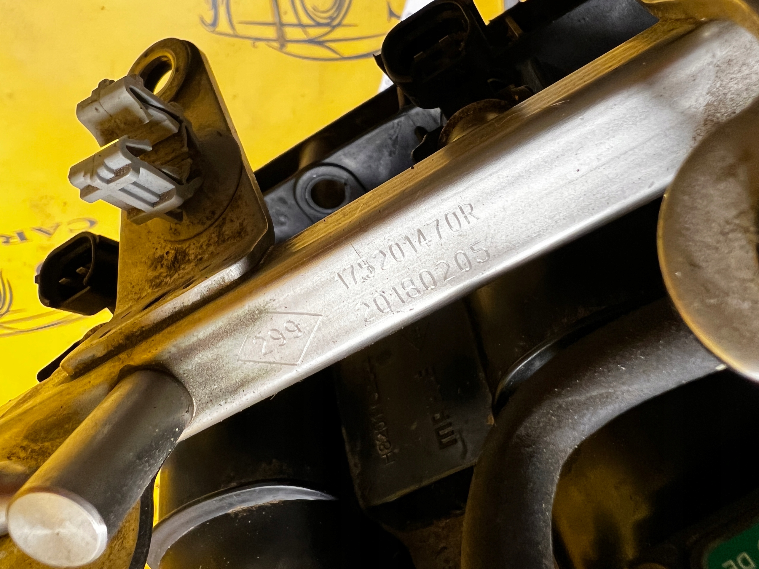 KOLEKTOR SSĄCY DOLOTOWY WTRYSKIWACZE WTRYSKI MAP SENSOR RENAULT 0.9 TCE