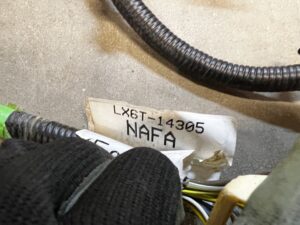 OKABLOWANIE INSTALACJA WIĄZKA KOMORY SILNIKA KLEMY FORD ESCAPE MK4 1.5 EB