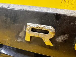 LAMPA TYŁ TYLNA BLENDA CZARNA LED RANGE ROVER VELAR L560 EU