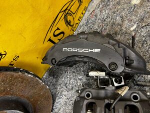 HAMULCE KOMPLET ZACISKI TARCZE KLOCKI PRZÓD + TYŁ PORSCHE CAYENNE 9Y 9Y3