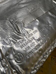 OSŁONA PŁYTA TERMICZNA SILNIKA BMW 5 G30