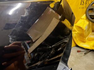 KLAPA BAGAŻNIKA TYLNA TYŁ SZYBA SPOILER PORSCHE CAYENNE II 7P5 GTS LC9X C9X