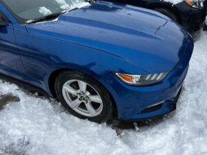 KOMPLETNY PRZÓD ZDERZAK MASKA LAMPY CHŁODNICE FORD MUSTANG MK6 VI S550 3.7