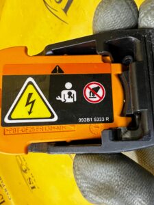 KLEMA BEZPIECZNIK BATERII TRAKCYJNEJ RENAULT ESPACE VI AUSTRAL