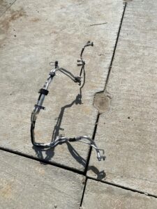 KOMPLET WĄŻ RURKA KLIMATYZACJI JAGUAR XF II X260