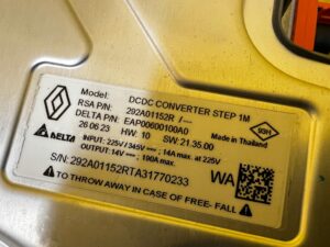 MODUŁ ŁADOWANIA BATERII INWERTER RENAULT ESPACE VI AUSTRAL E-TECH HYBRID