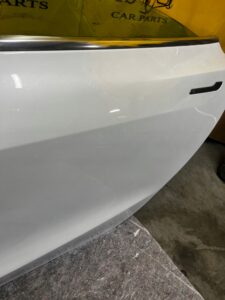 LEWE DRZWI KOMPLET PRZÓD TYŁ STRONA TESLA MODEL 3 BIAŁA PERŁA