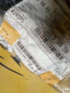 2 X ŚRUBA DWUSTRONNA GŁOWICY CYLINDRÓW BMW M40 M42 M73 M73N M7X45 NOWA OEM