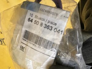 2 X USZCZELKA O-RING UKŁADU KLIMATYZACJI BMW 23 MM NOWA OEM