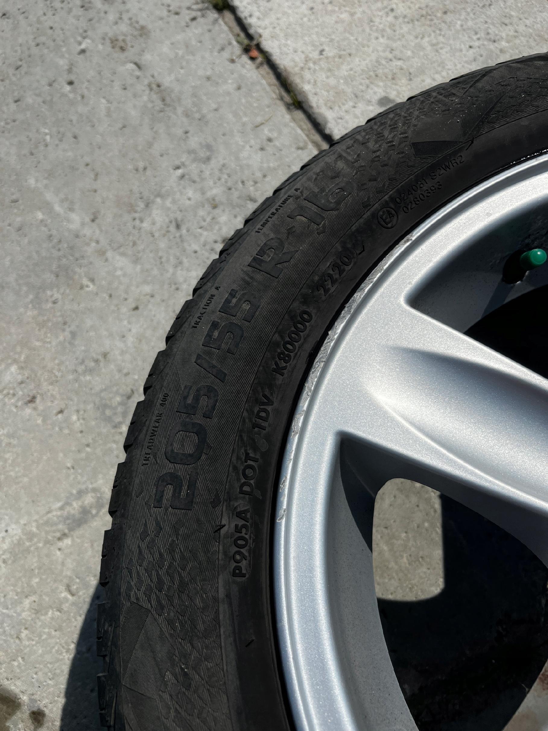 KOŁO FELGA OPONA CAŁOROCZNA BMW SERIA 1 E87 E81 E82 E88 205/55 R16