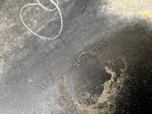 LISTWA NAKŁADKA PROGOWA PRÓG PRAWA PRAWY BMW X6 F16 CARBONSCHWARZ M-PAKIET