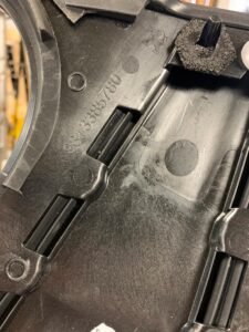 PRAWA LISTWA ŚRODKOWEGO SŁUPKA PEUGEOT 508 II 19R