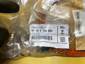 KABEL NAPRAWCZY SYSTEMU PODUSZEK POWIETRZNYCH BMW NOWY OEM