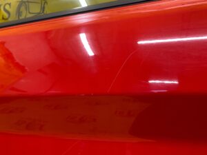 DRZWI LEWE PRZEDNIE PRZÓD FORD FIESTA MK7 3 DRZWI BRQAWWA RED RACE