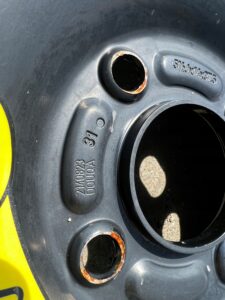 KOŁO ZAPASOWE DOJAZDOWE FELGA OPONA FORD FIESTA MK5 MK6 KA MK3 175/65 R14