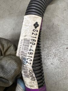 WIAZKA PRZEWOD PRADU HYBRYDA HYBRID LEXUS RX III 3 RX450 450H