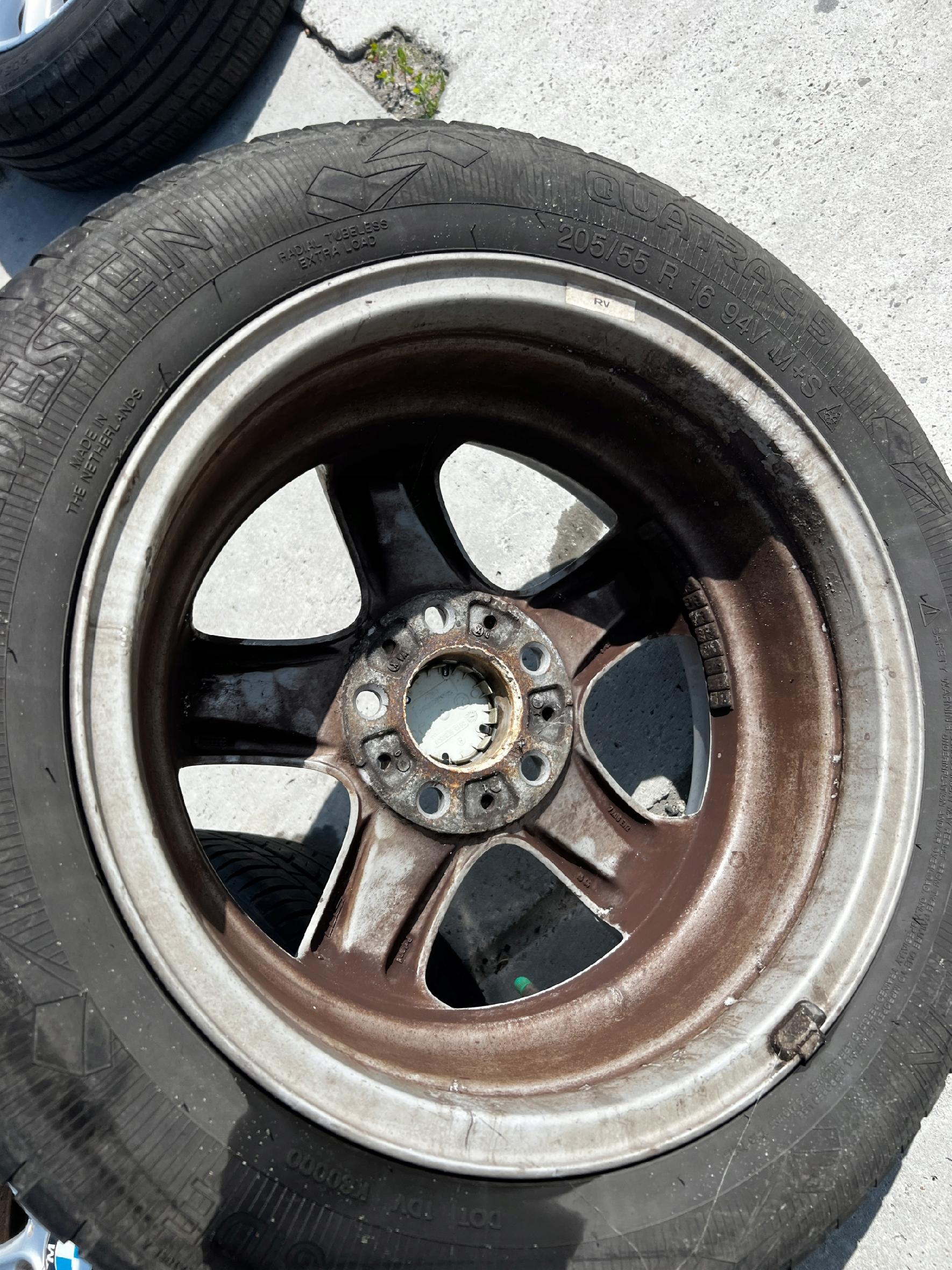 KOŁO FELGA OPONA CAŁOROCZNA BMW SERIA 1 E87 E81 E82 E88 205/55 R16