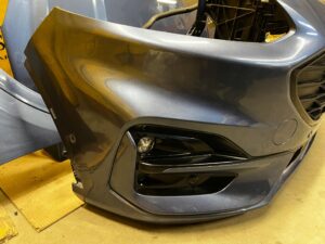 FORD KUGA MK3 MASKA LAMPY PRZÓD CHŁODNICE ST LINE CHROMA BLUE