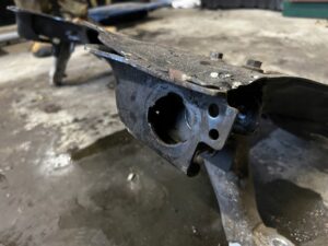 WÓZEK BELKA SANKI ZAWIESZENIE PRZÓD CITROEN C4 GRAND PICASSO II