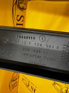 LISTWA ZDERZAKA TYŁ TYLNEGO GRUNTOWANA BMW 1 E87 NOWA OEM