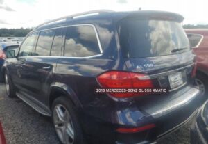 KOMPLETNY TYŁ KLAPA ZDERZAK BŁOTNIK LAMPY PAS TYLNY MERCEDES X166 GL 2014