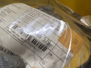 CZUJNIK ZUŻYCIA KLOCKÓW HAMULCOWYCH PRZÓD BMW X5 E53 NOWY OEM