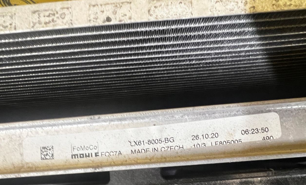 KOMPLET CHŁODNIC WODY OLEJU WENTYLATOR IC FORD KUGA MK3 1.5 ECOBOOST