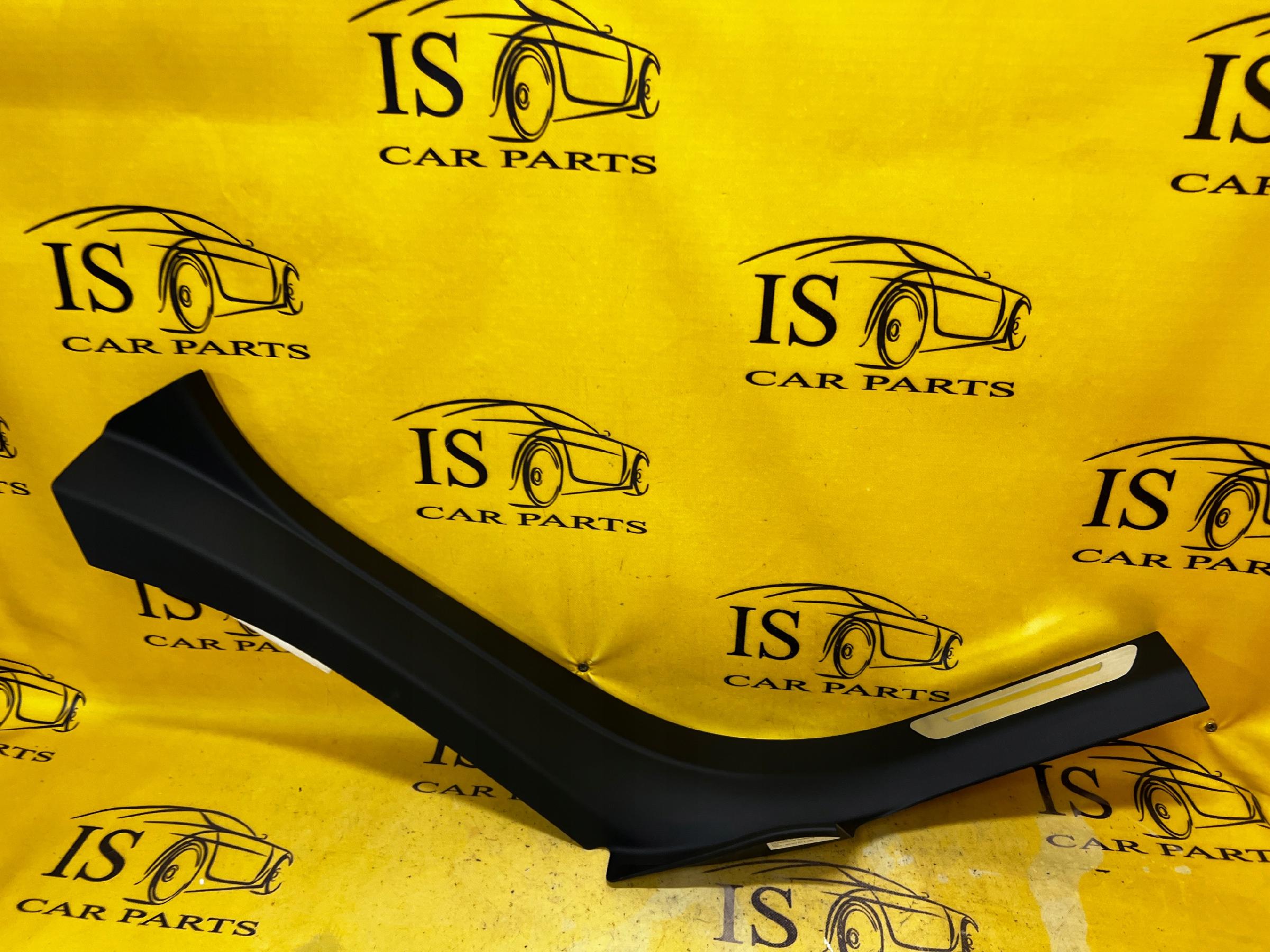 OSŁONA PROGU LED TYLNA CZARNA 6PS LEWA AUDI A8 D4 LONG