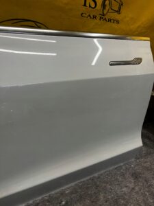 LEWE DRZWI KOMPLET PRZÓD TYŁ STRONA TESLA MODEL 3 BIAŁA PERŁA