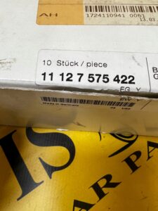 6 X TULEJA ŚWIECY ZAPŁONOWEJ BMW SILNIK N52 NOWA OEM